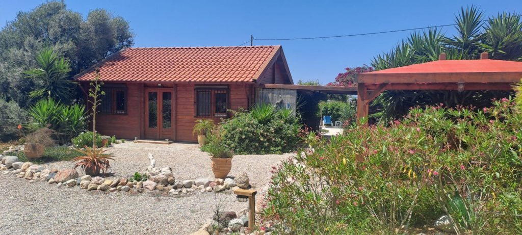 chalet Soroni met pergola