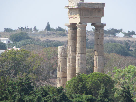 Rhodos ruïnes